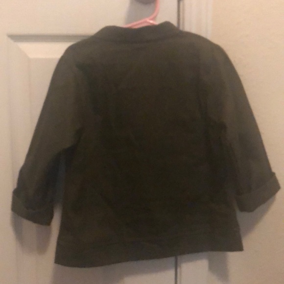 Dark green kids jacket - Picture 2 of 3